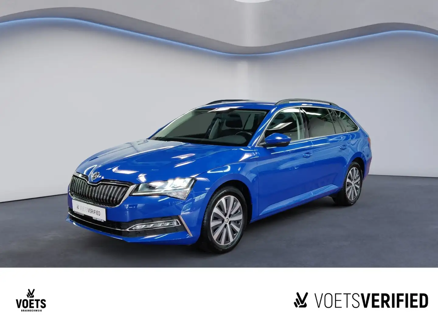 Skoda Superb Combi Ambition 1.4 TSI iV STANDZG+NAVI+SHZ Blue - 1