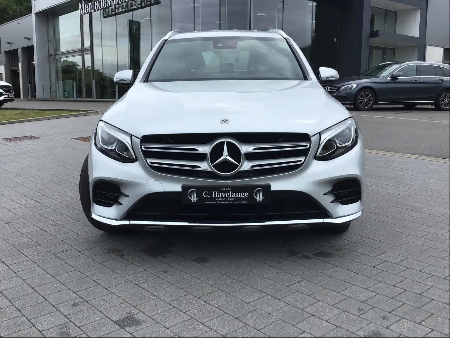 Mercedes-Benz GLC 220 AMG Line 4 Matic - Garantie 2 Ans Zilver - 2