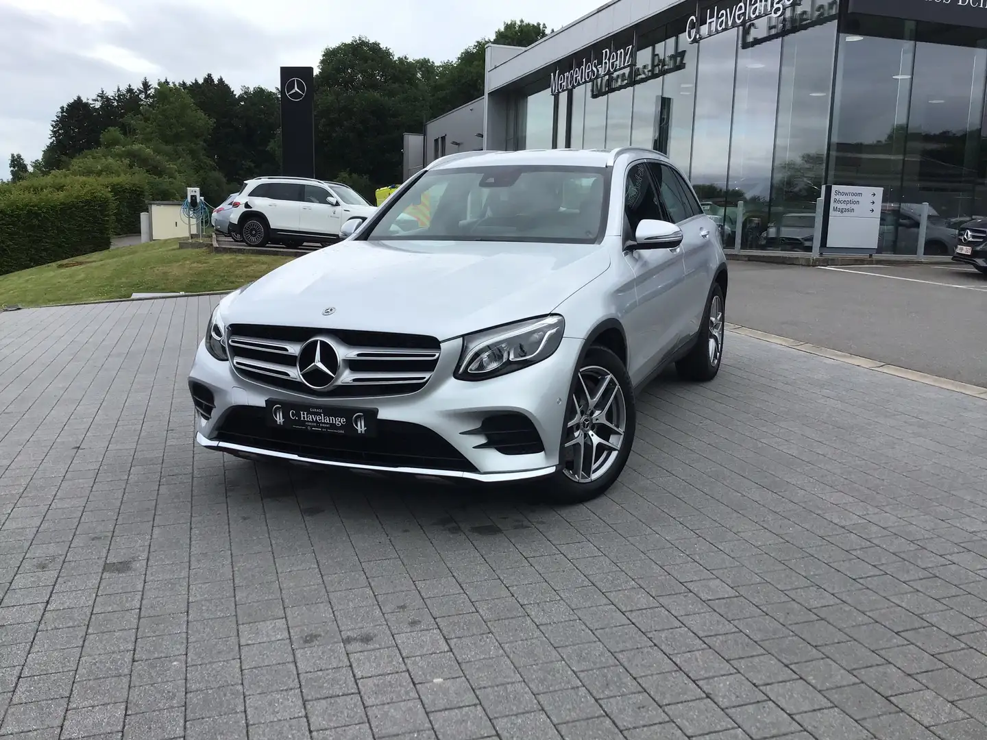Mercedes-Benz GLC 220 AMG Line 4 Matic - Garantie 2 Ans Zilver - 1