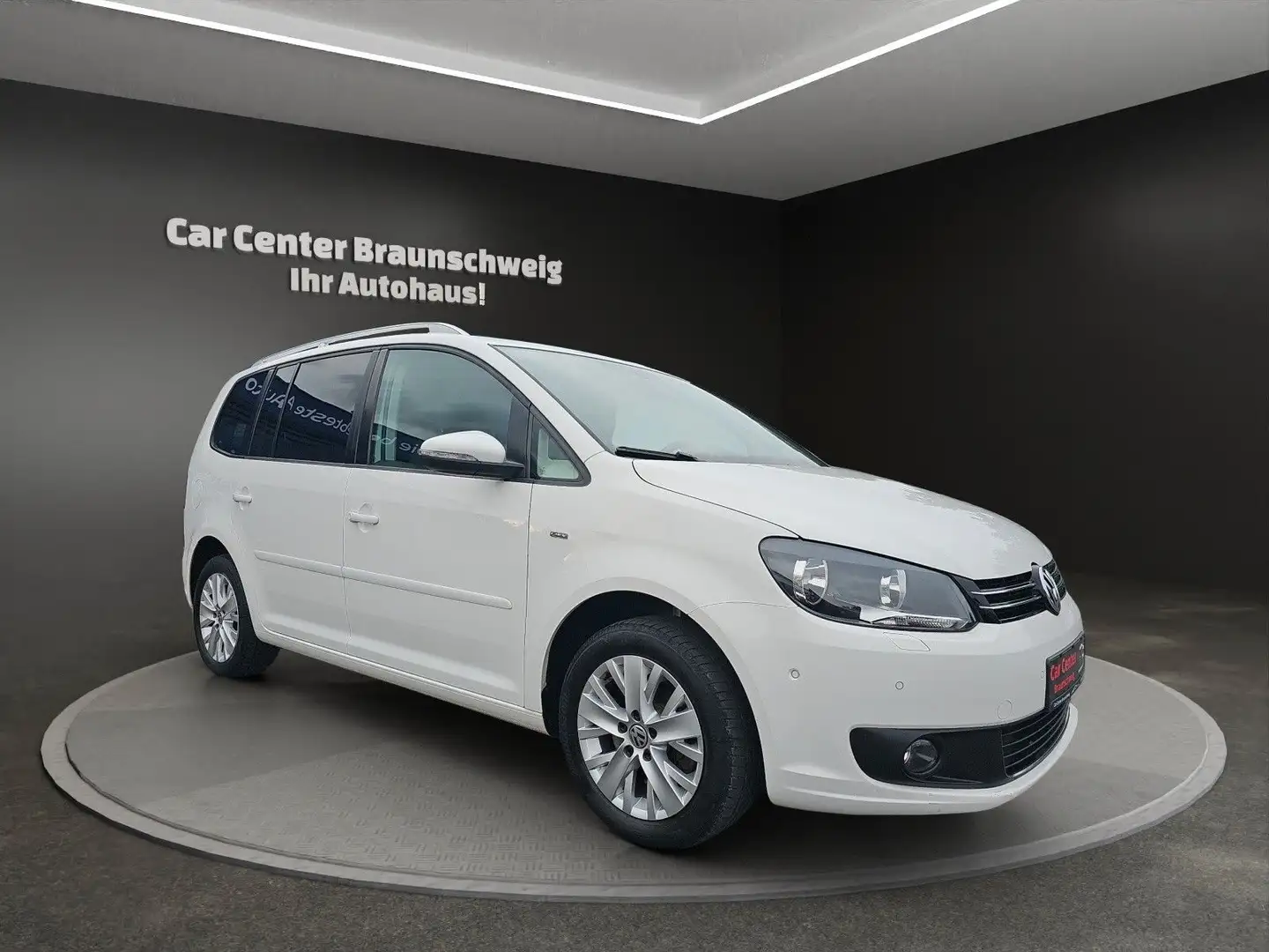 Volkswagen Touran 2.0 TDI LIFE BMT+7-Sitzer+AHK+Temp Biały - 2