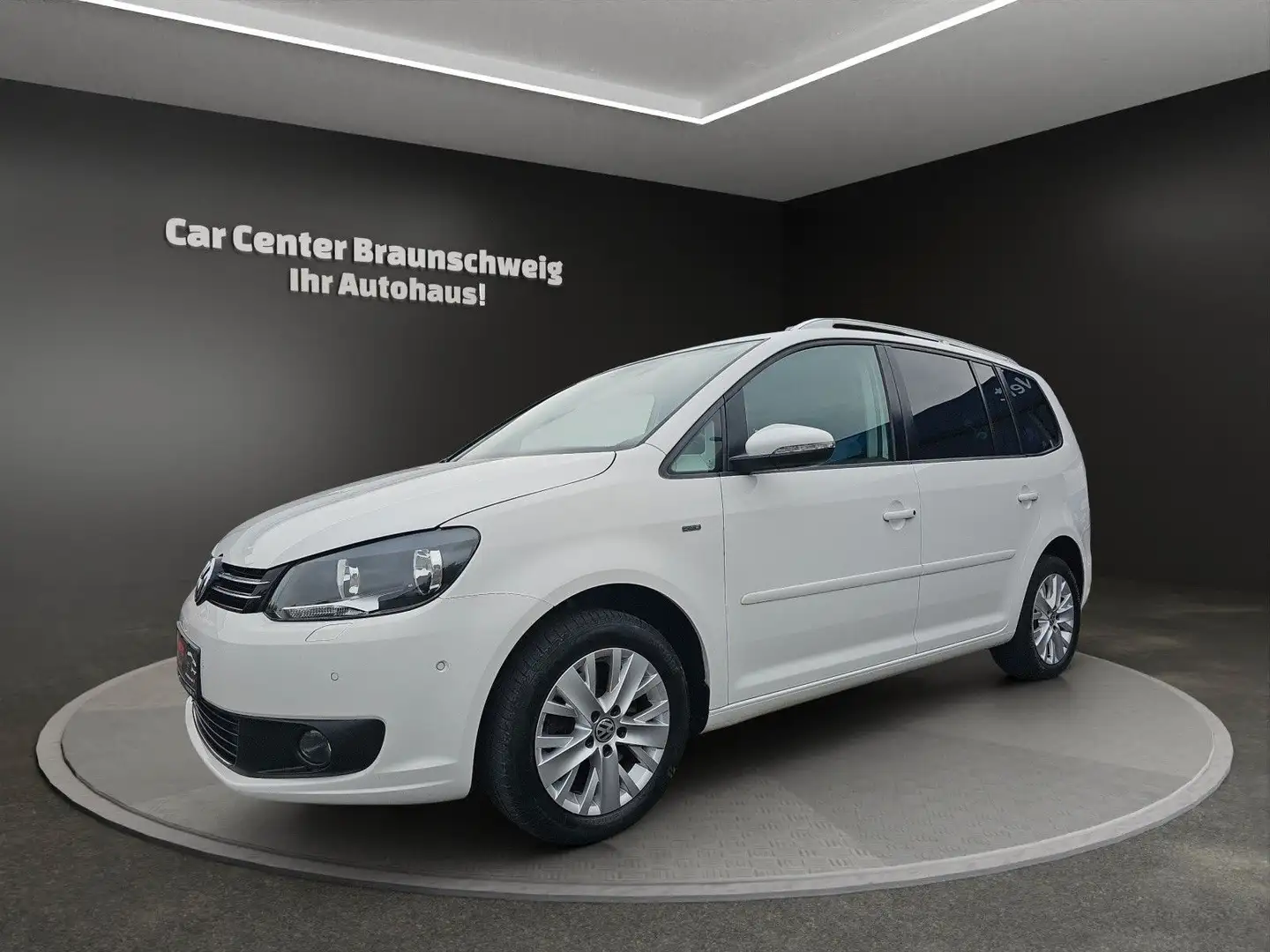 Volkswagen Touran 2.0 TDI LIFE BMT+7-Sitzer+AHK+Temp Biały - 1