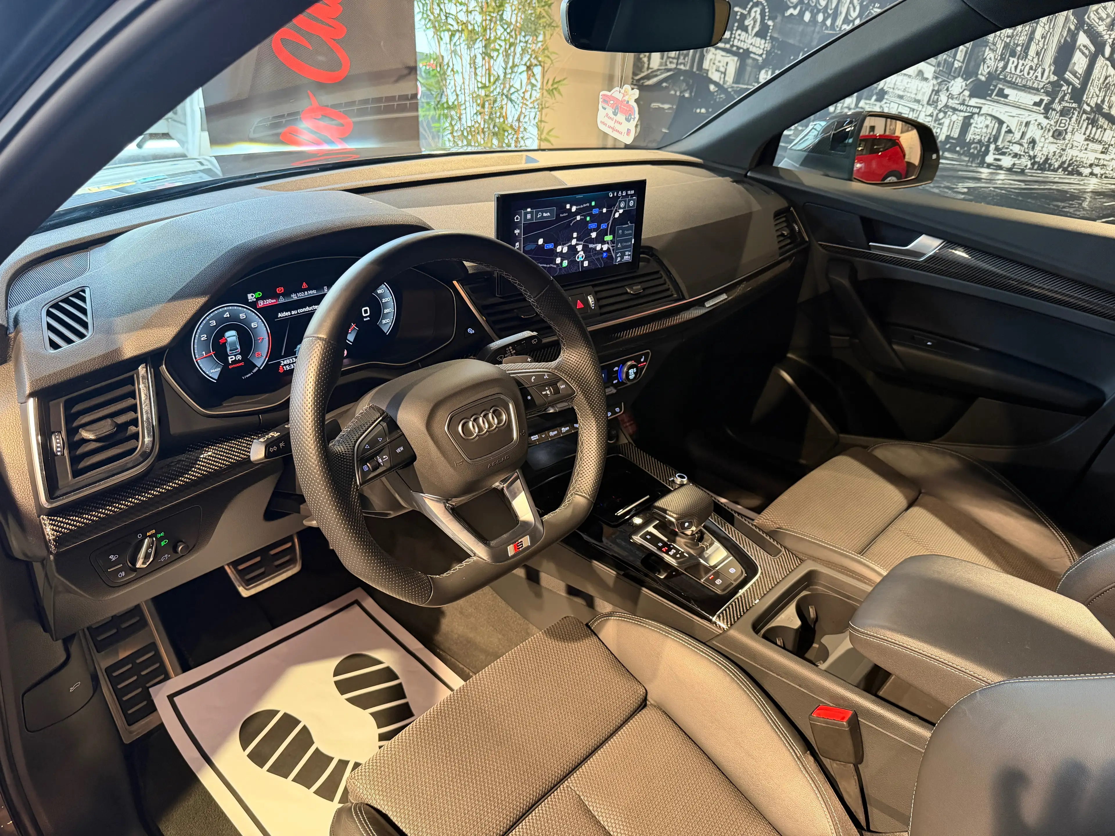Audi Q5 TFSI * S LINE / CARBON PACK *  CAM 360 * PANO * GARANTIE — photo 13