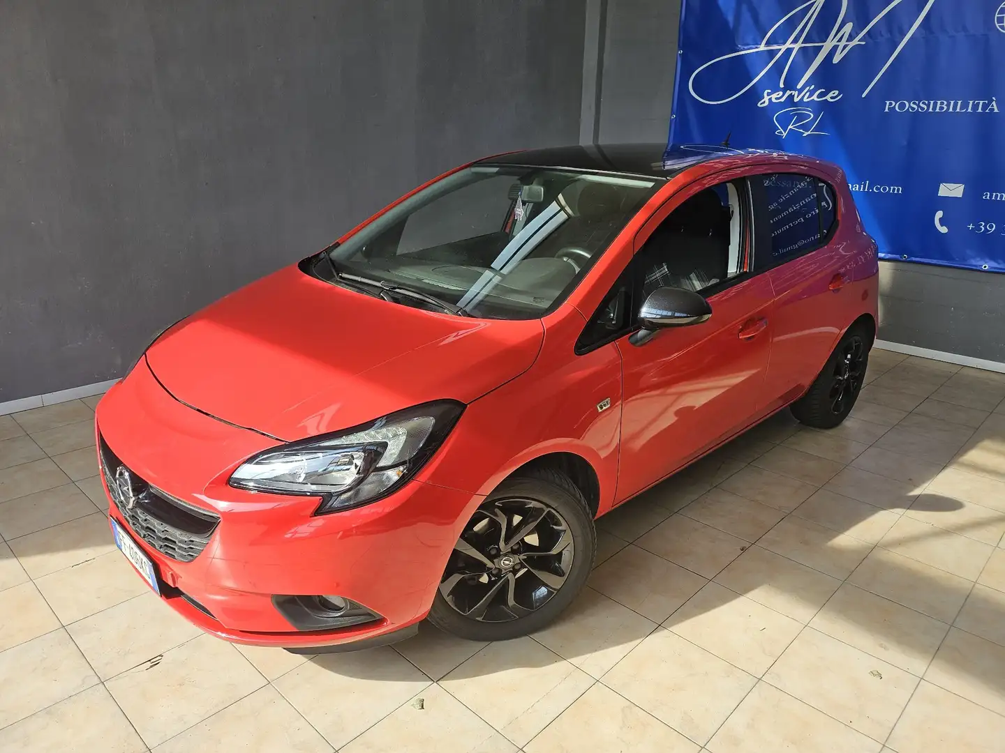 Opel Corsa Corsa 5p 1.2 b-Color Rojo - 2