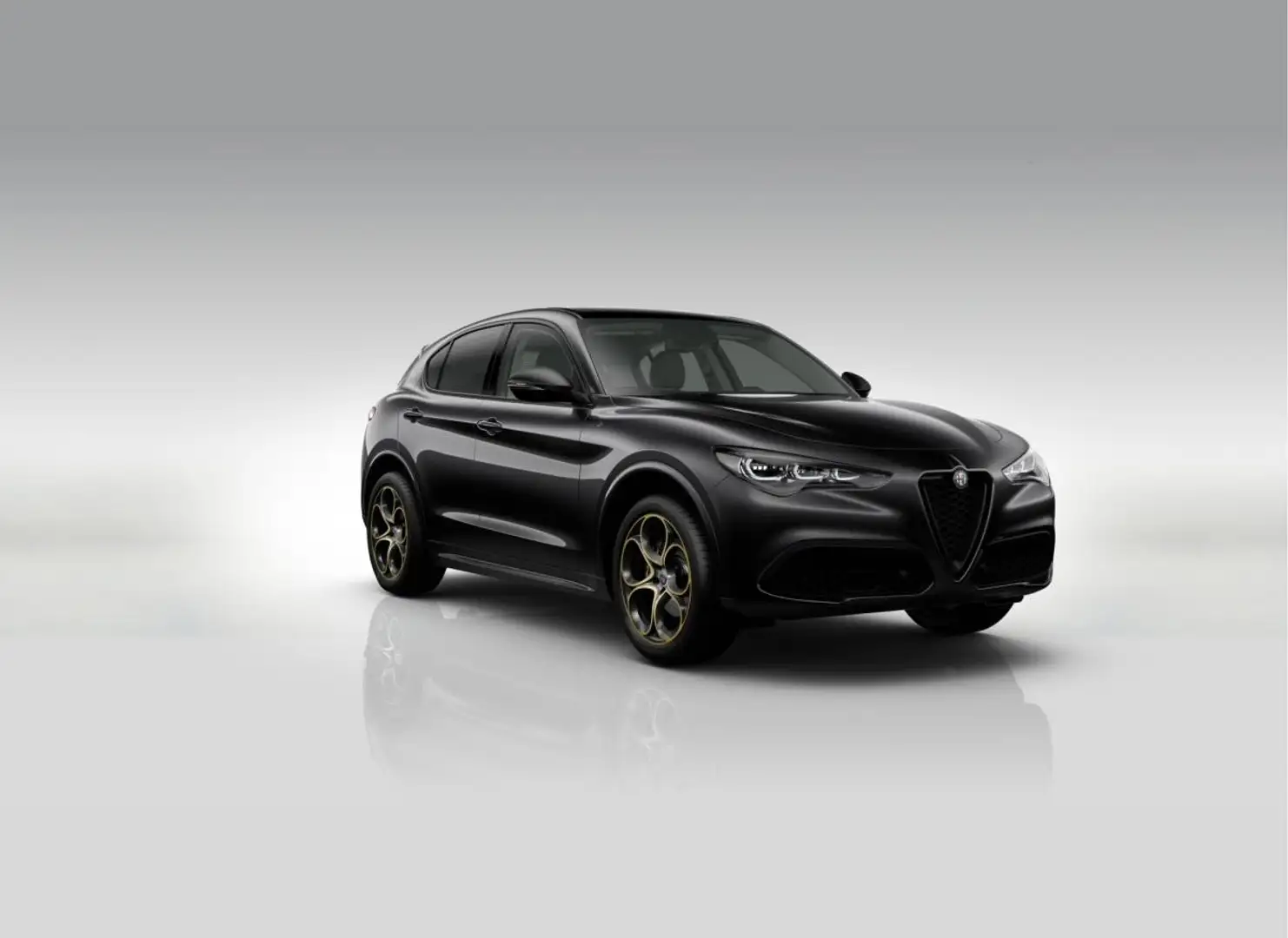 Alfa Romeo Stelvio Intensa | VOLLAUSSTATTUNG | VORLAUF | Privat Schwarz - 2