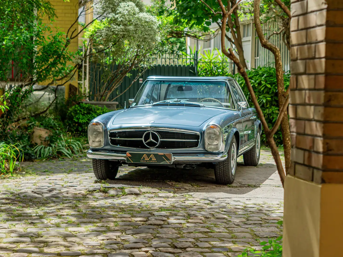 Mercedes-Benz 280 SL PAGODA Bleu - 1