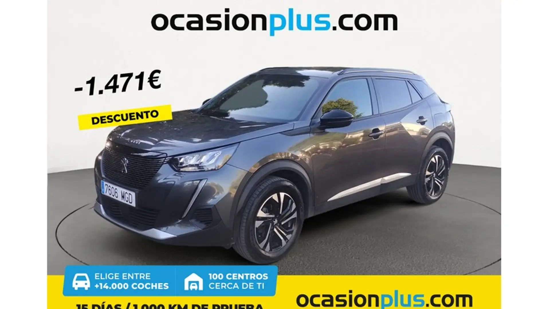 Peugeot 2008 1.2 PureTech S&S Allure Pack 130 Grigio - 1