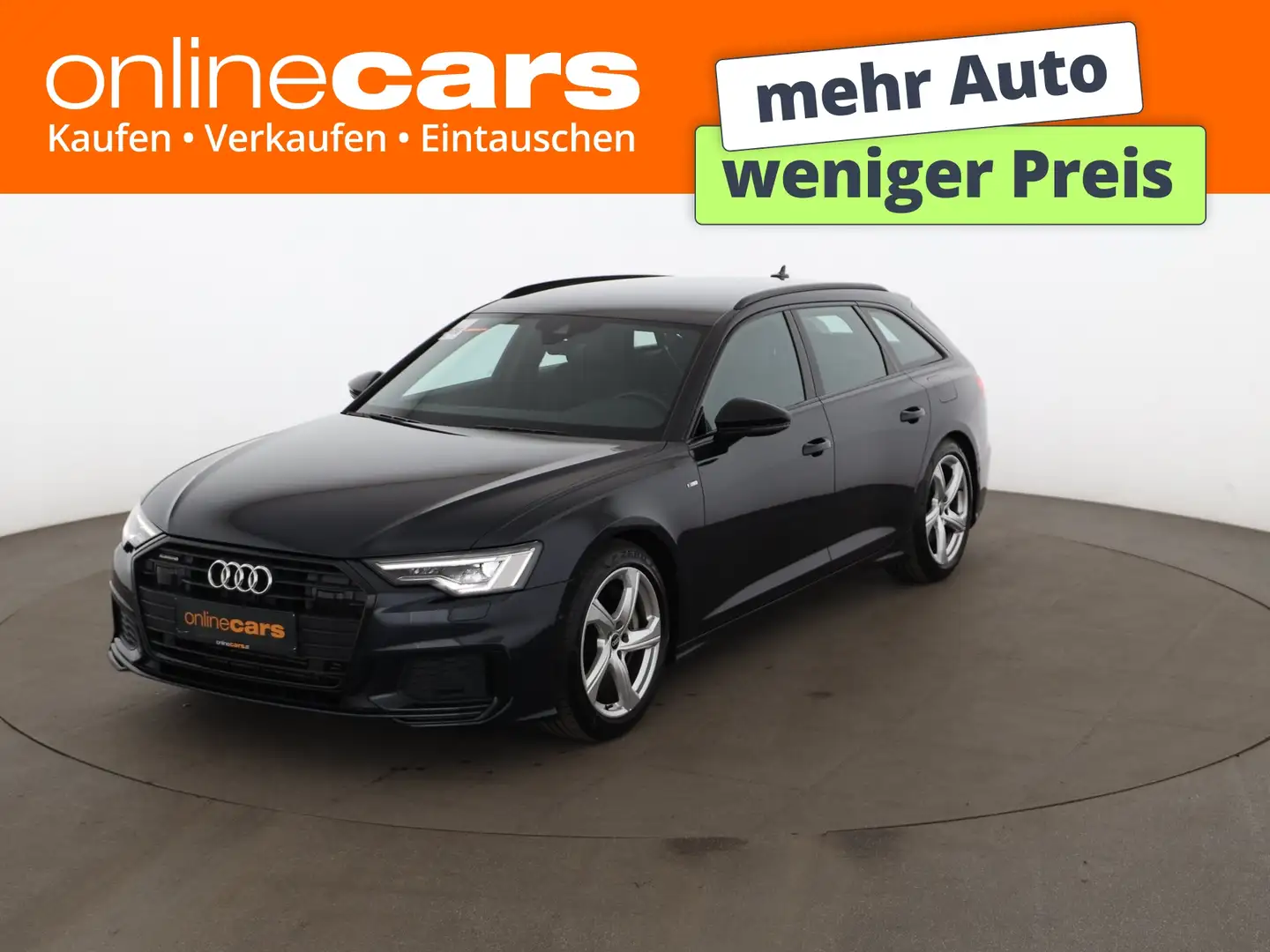 Audi A6 Avant 50 TFSI e quattro S-Line Aut MATRIX AHK Blau - 1