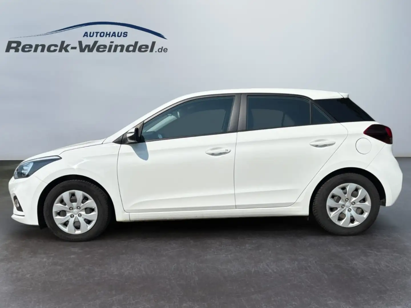 Hyundai i20 Select 1.2 Fahrerprofil Alarm Berganfahrass. GA Kl Blanc - 2