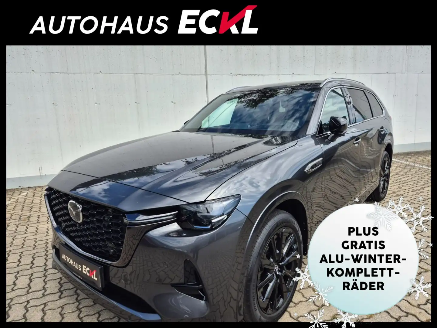 Mazda CX-80 3.3L D254PS 8AT AWD Homura Plus Blop AUT Grau - 1