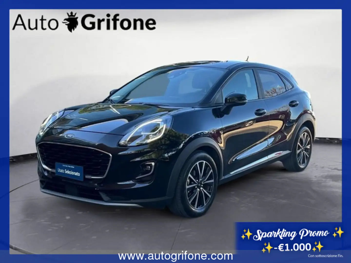 Ford Puma Benzina 1.0 ecoboost h Titanium X s&s 125cv PROMO Nero - 1