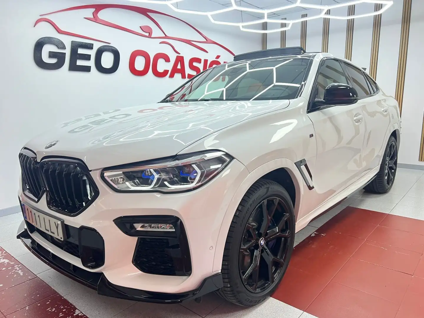 BMW X6 xDrive 40dA xLine Blanc - 1