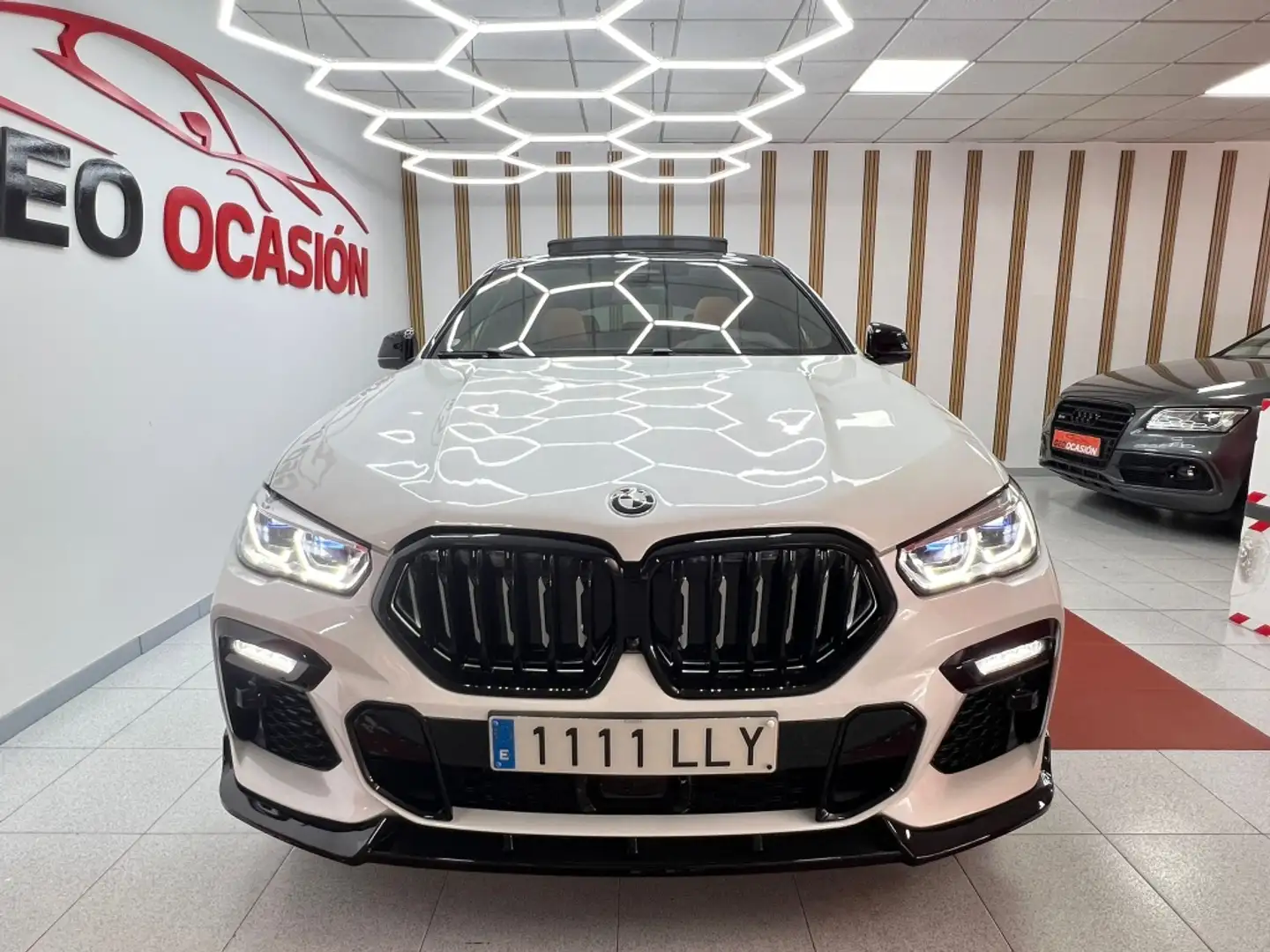 BMW X6 xDrive 40dA xLine Blanc - 2