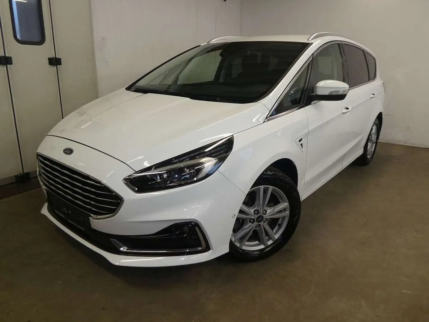 Ford S-Max S-MAX Titanium 2.0 EcoBlue SCR Aut. ACC, AHK, L... Blanc - 1