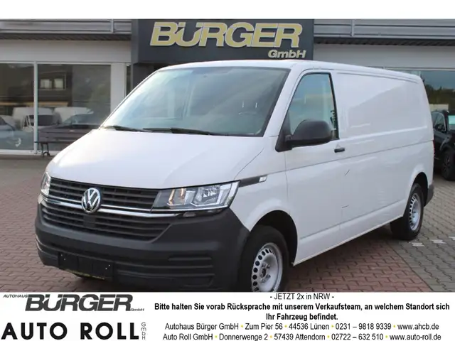 Volkswagen T6 Transporter FWD lang Klima PDC el.Fenster DAB Berganfahrass