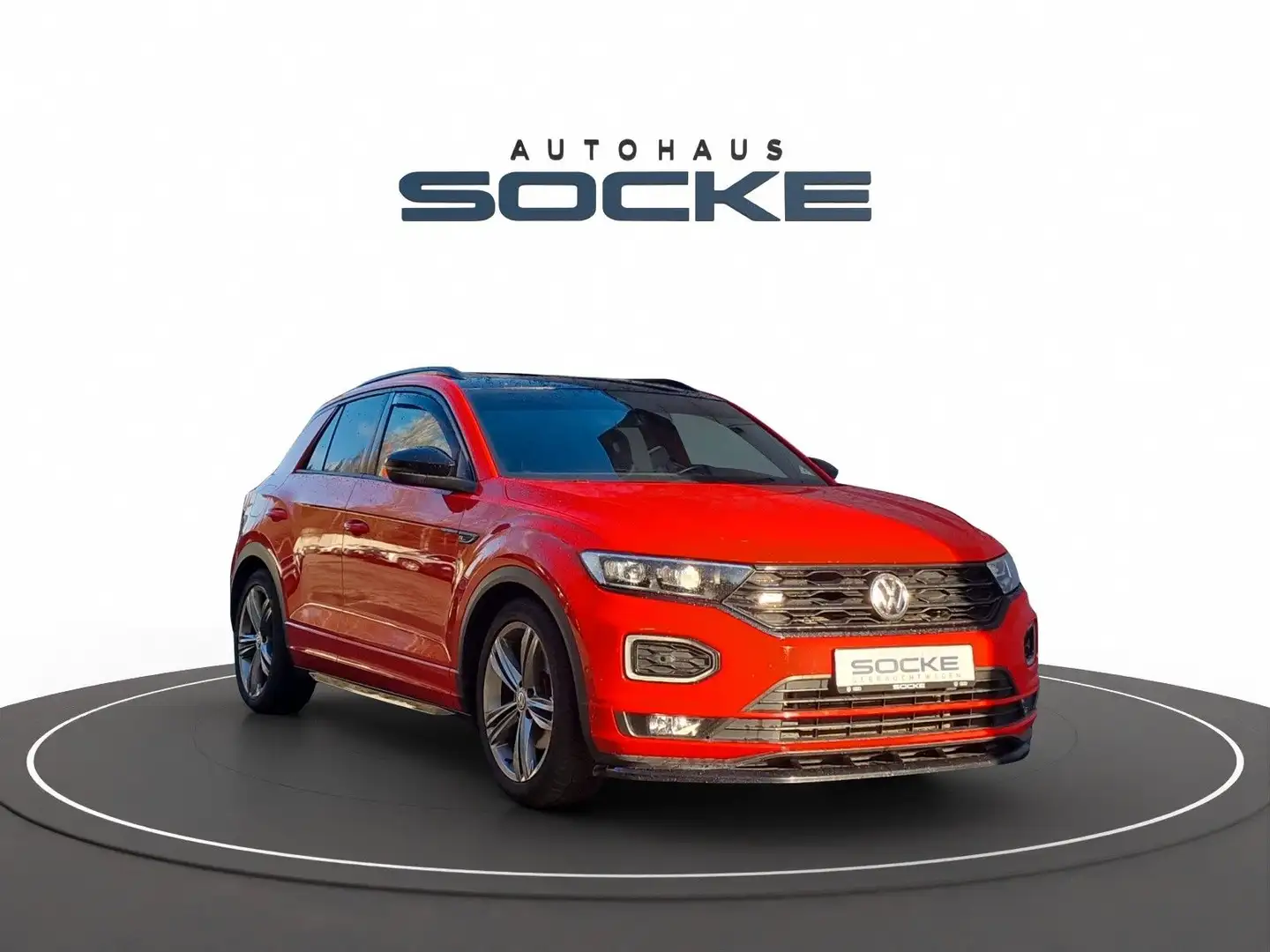 Volkswagen T-Roc 2.0 TDI Sport 4Mo/DSG/LED/ACC/Pano Rot - 2