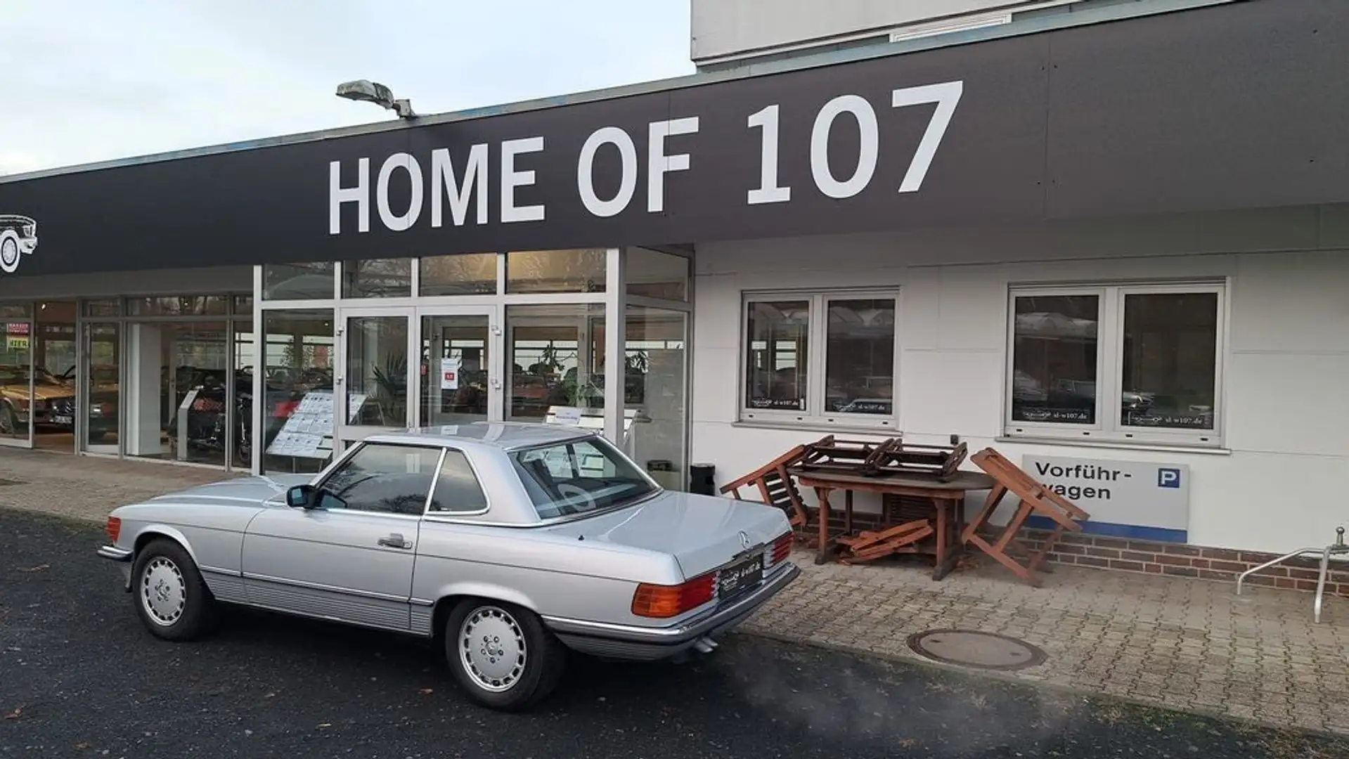 Mercedes-Benz SL 420 Zilver - 2