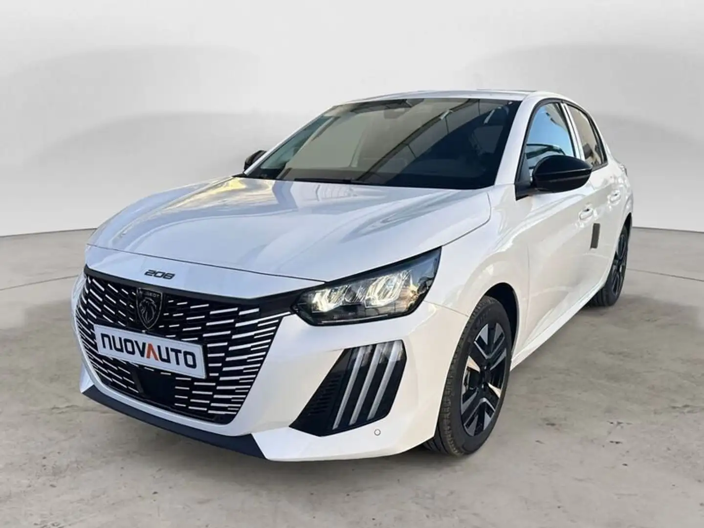 Peugeot 208 1.2 puretech Allure Gar. Peugeot 03/2027 Weiß - 1