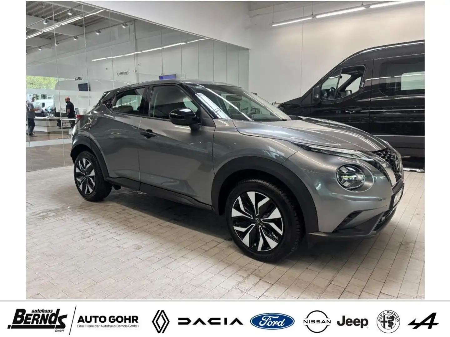 Nissan Juke 1.0 DIG-T Acenta NissanConnect NAVIG. Voll-LED Grau - 2