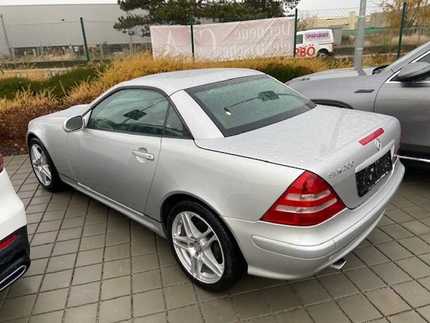 Mercedes-Benz SLK 200 KOMPRESSOR Roadster Klima Shz AUT Argent - 2