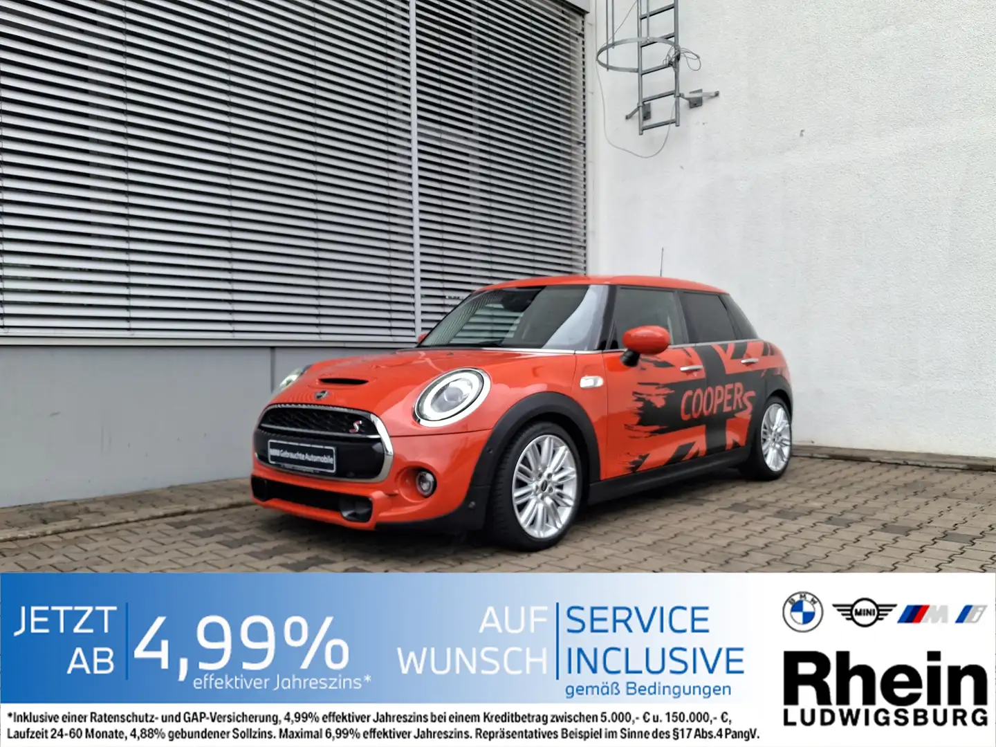 MINI Cooper S 5-T LED Navi ParkAss SHZ DAB PDC Orange - 1
