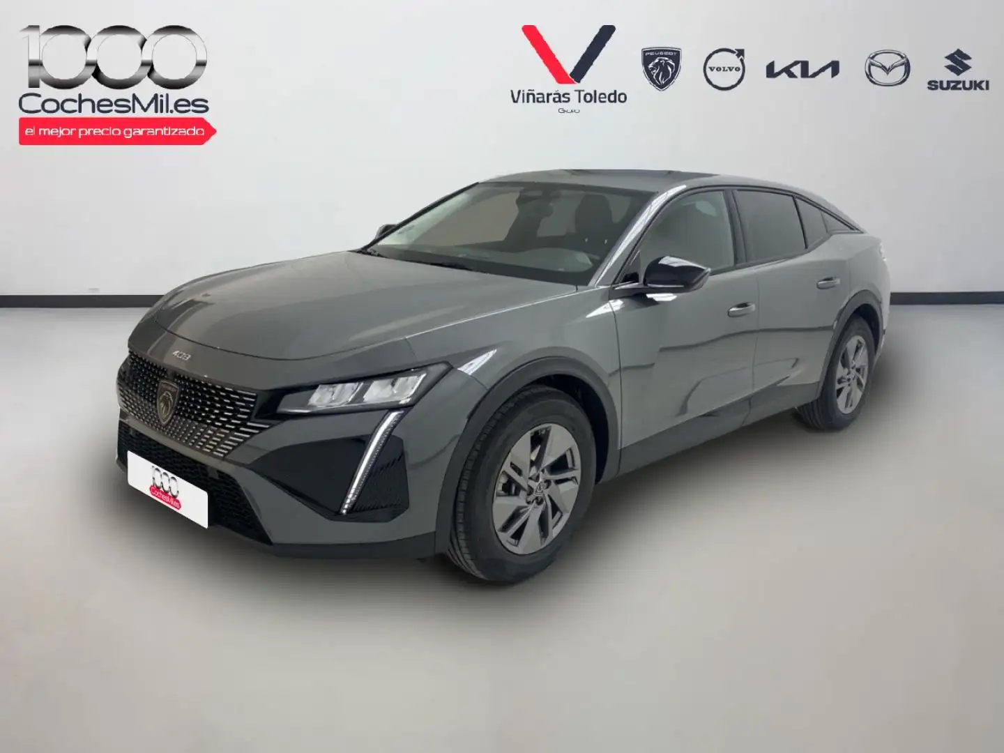 Peugeot 408 Hybrid Allure e-DCS6 145 Gris - 1