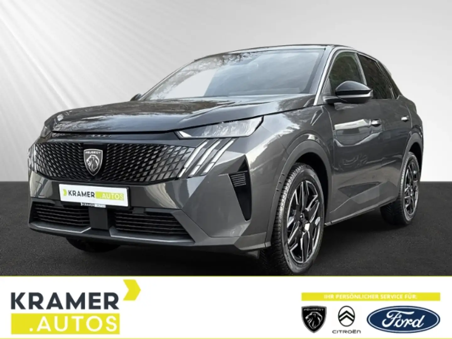 Peugeot 3008 Benzin/Hyb.136 Allure*NAVI*WINTERPAKET*SHZ*KLIMAAU Gris - 1