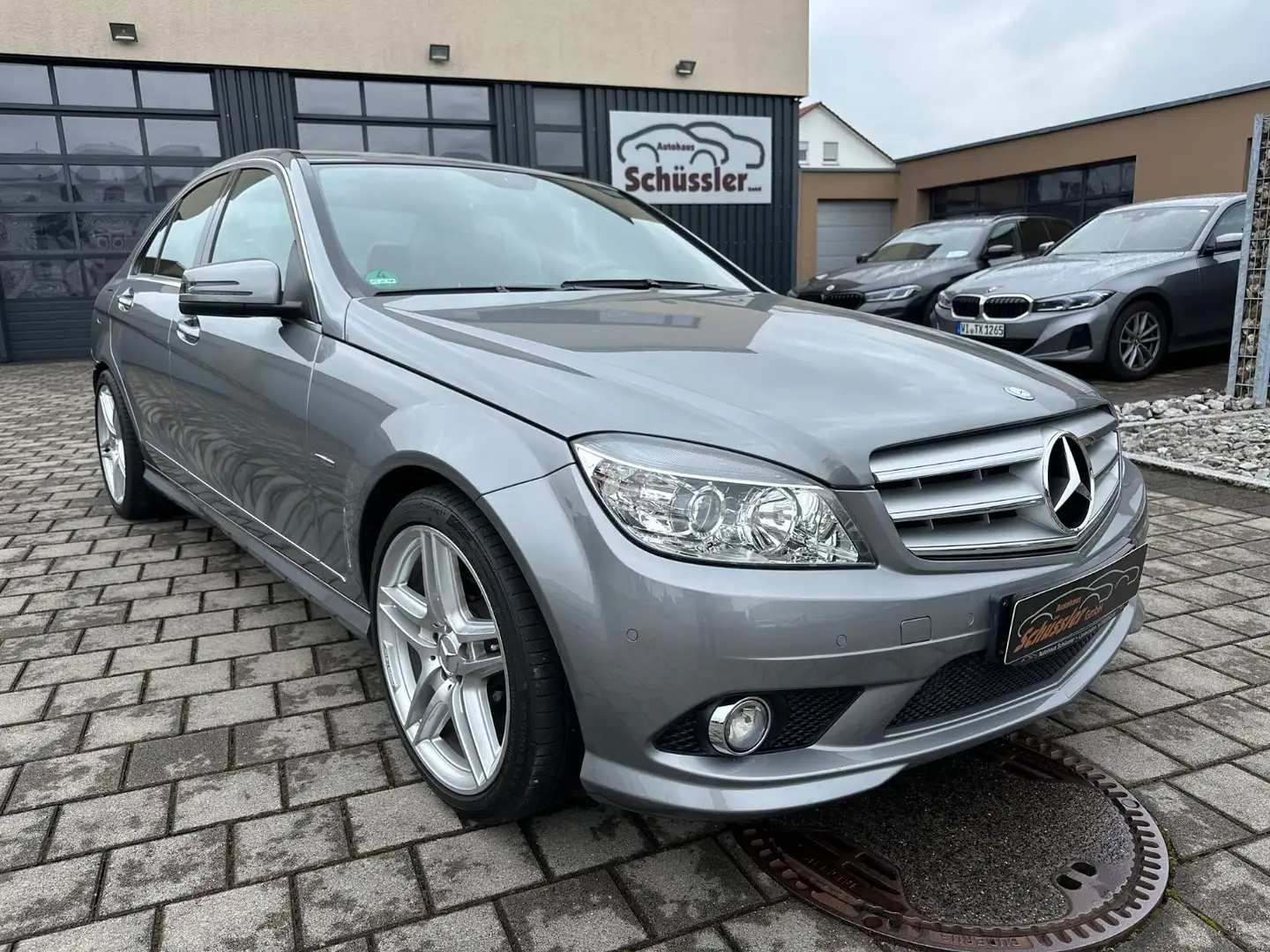 Mercedes-Benz C 180 Kompressor AVANTGARDE   AMG Line /  65 TKM Argent - 1
