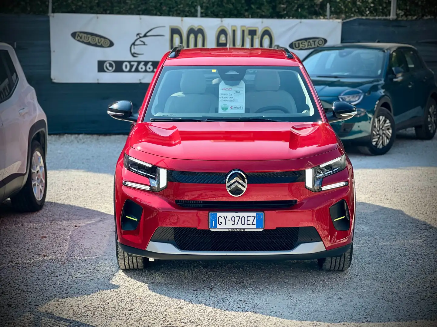 Citroen C3 PRONTA CONSEGNA ITALIANA 1.2 PURETECH MAX 100cv Rosso - 2