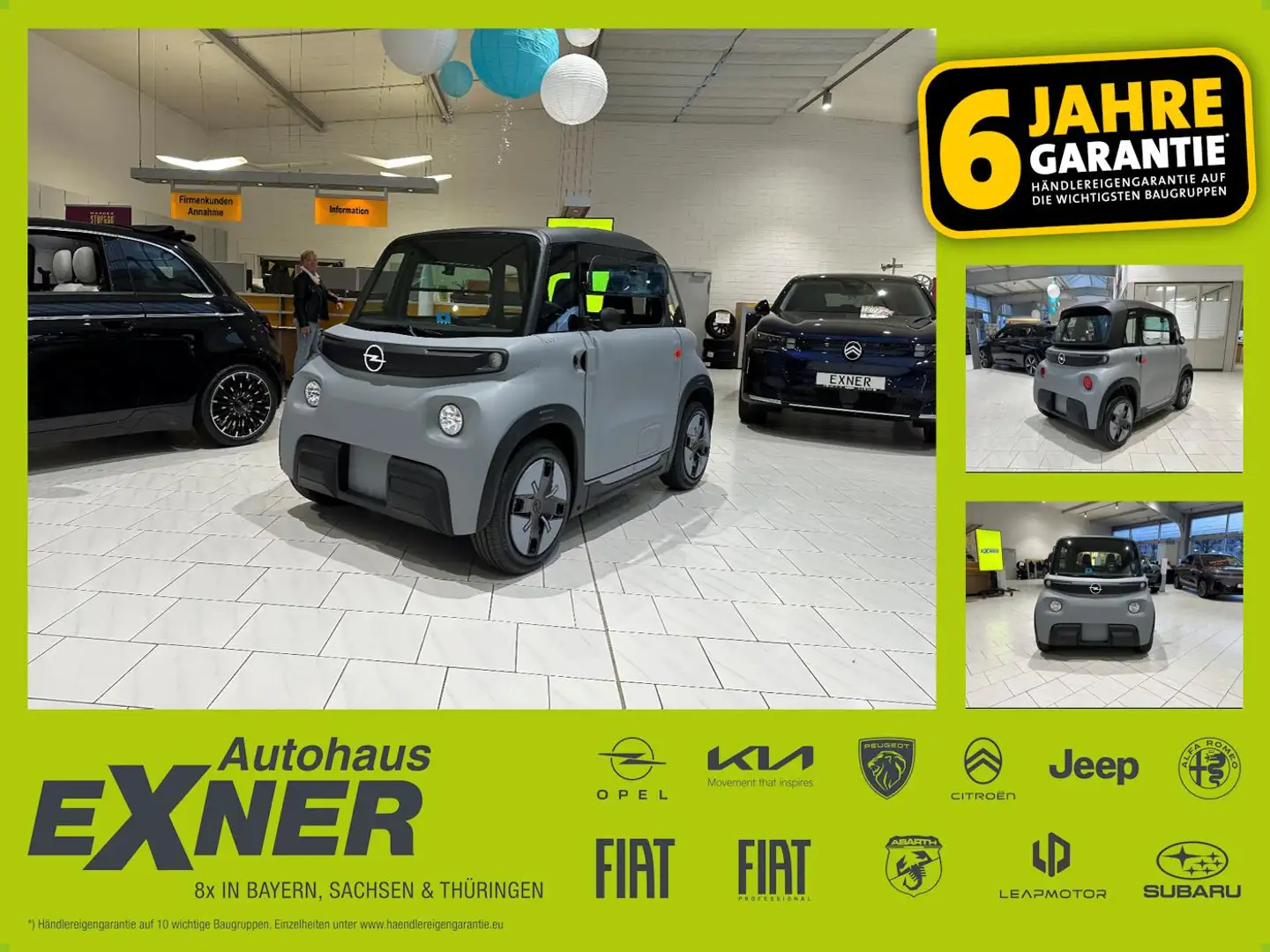 Opel Rocks-e GS Autofahren mit 15 Jahren? JA! Grau - 1