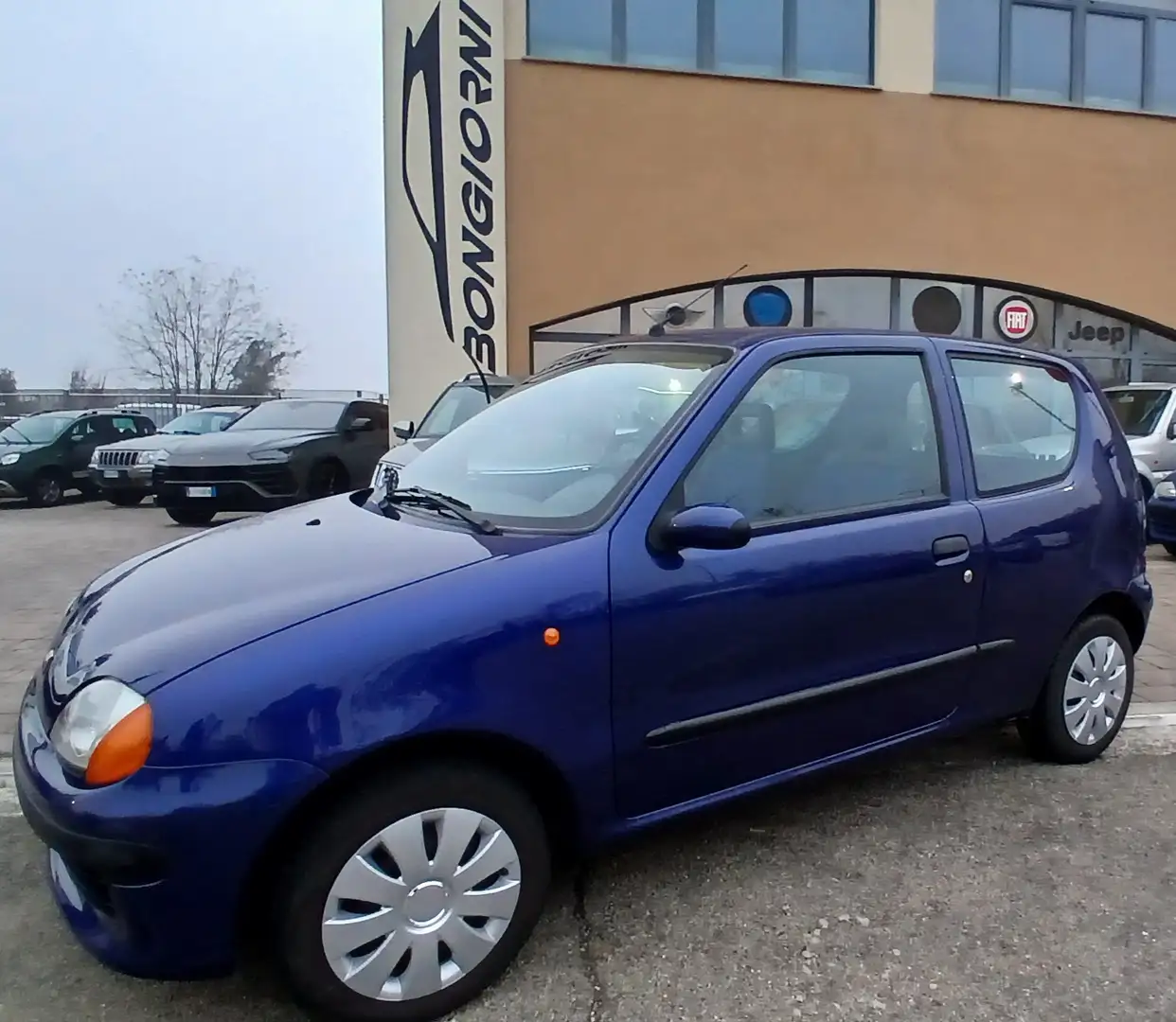Fiat 600 cytimatic Semiautomatico km 35000 servosterzo Bleu - 1