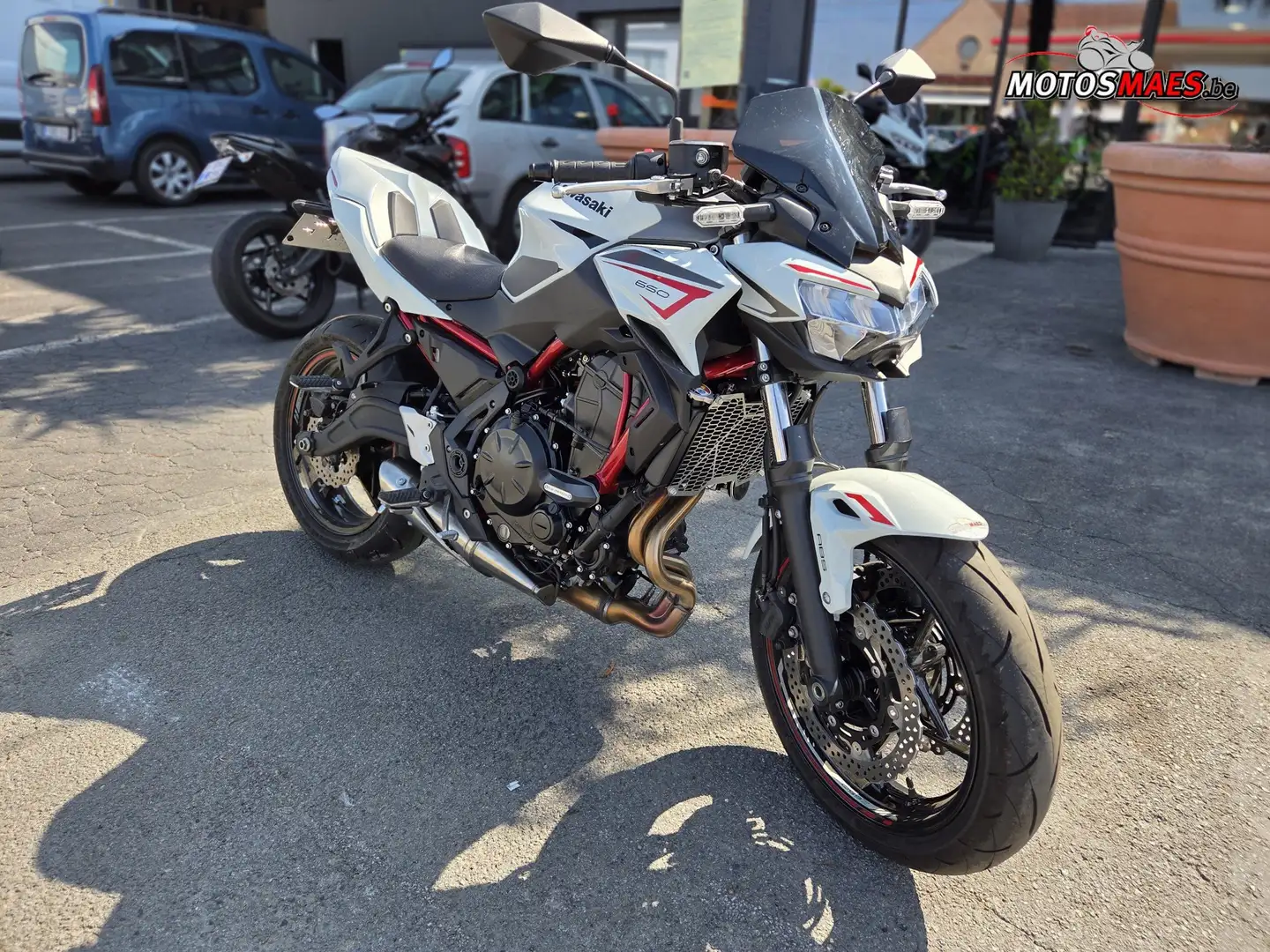 Kawasaki Z 650 Blanc - 2