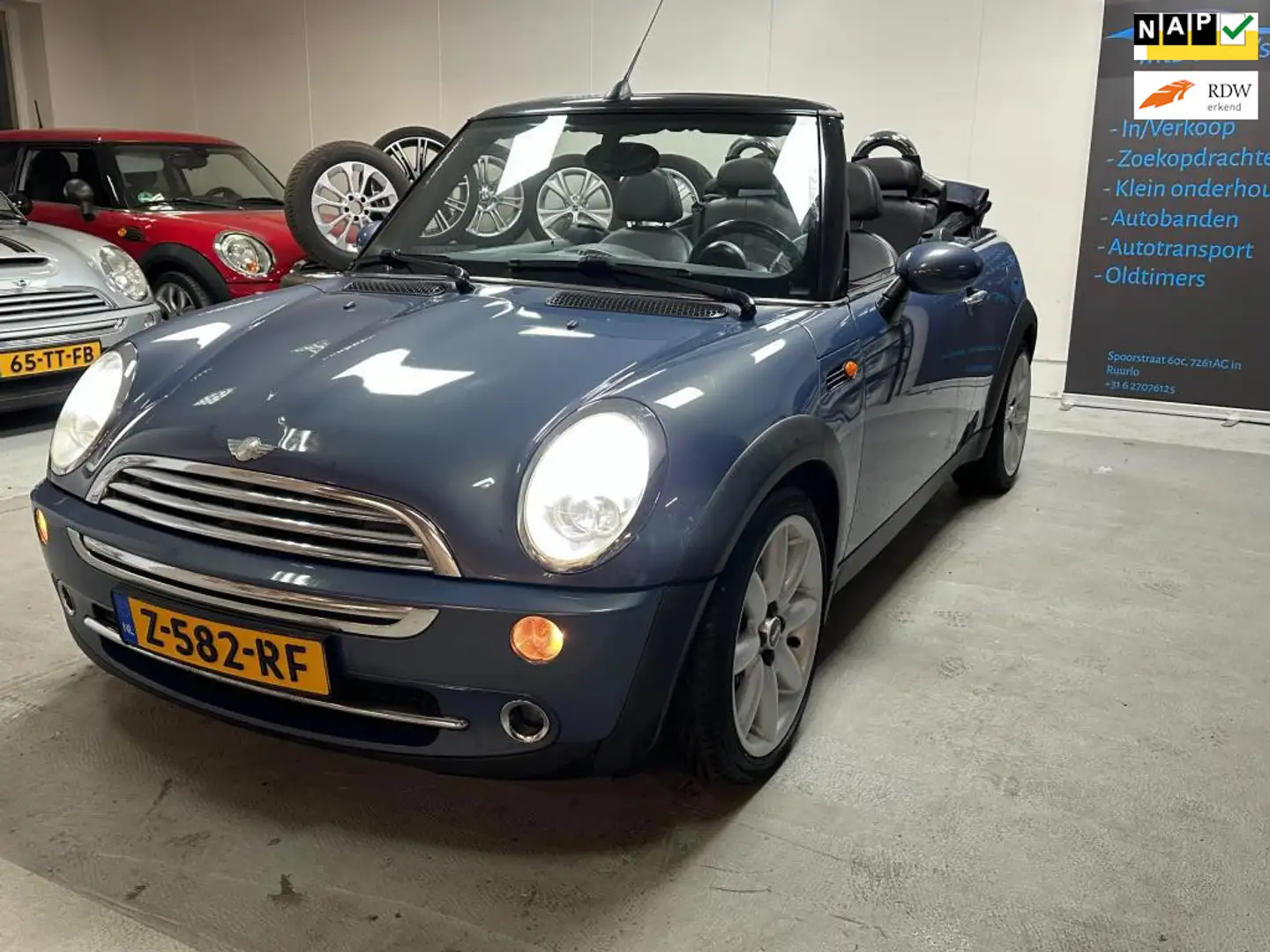 MINI Cooper Cabrio Mini 1.6 Blue - 1