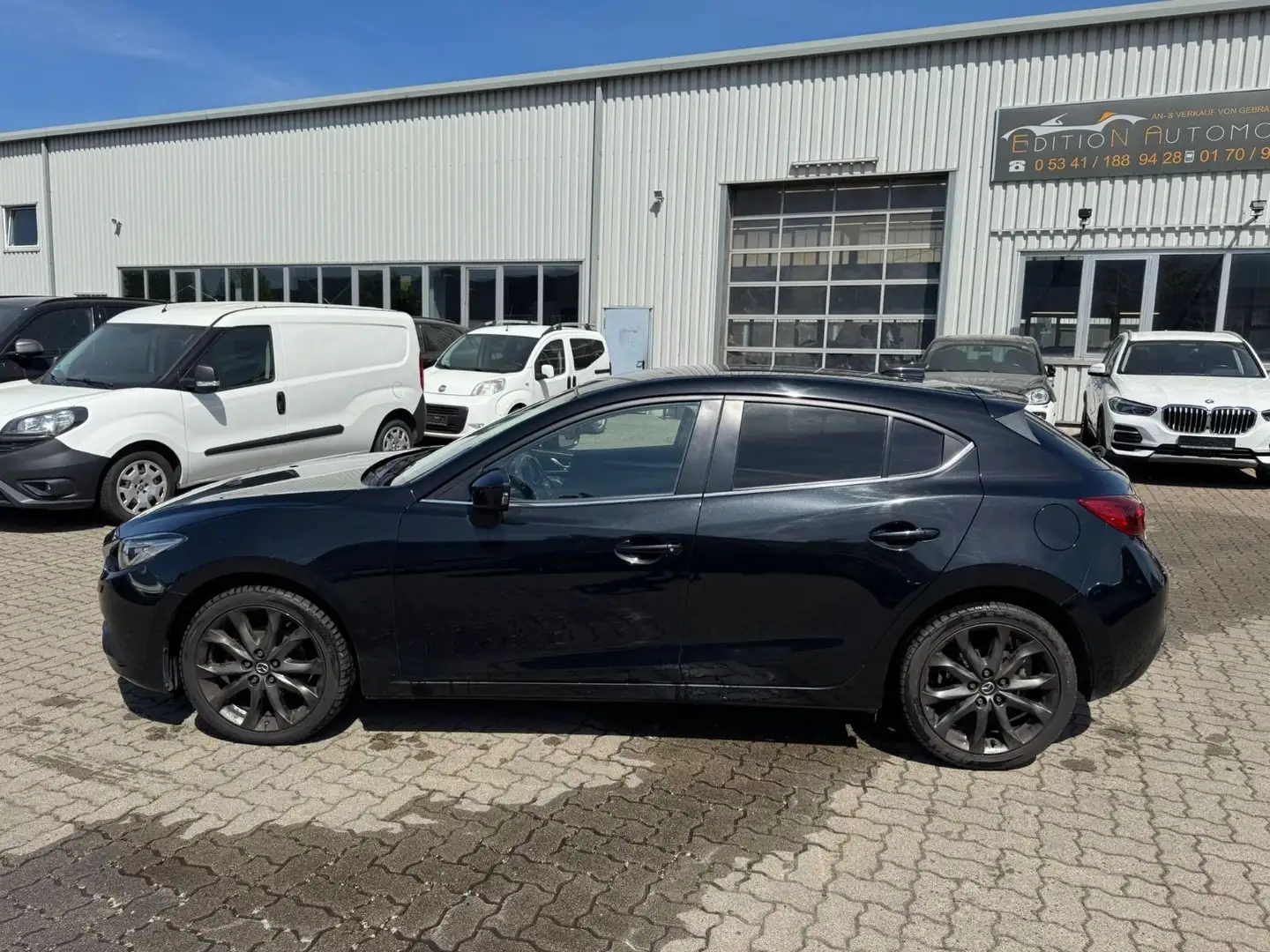 Mazda 3 Lim. Nakama-LEDER-XENON-KAMERA-18 ZOLL Black - 2