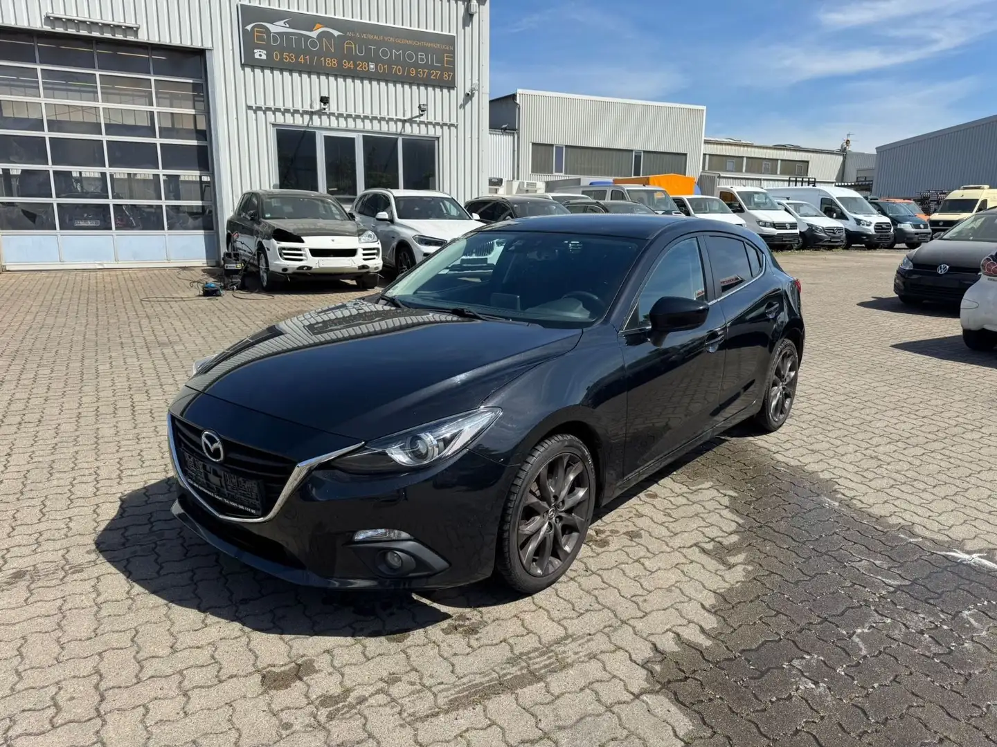 Mazda 3 Lim. Nakama-LEDER-XENON-KAMERA-18 ZOLL Black - 1