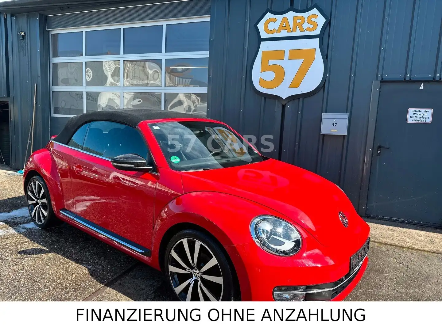 Volkswagen Beetle Cabriolet Sport Navi+PDC+Xenon Red - 1