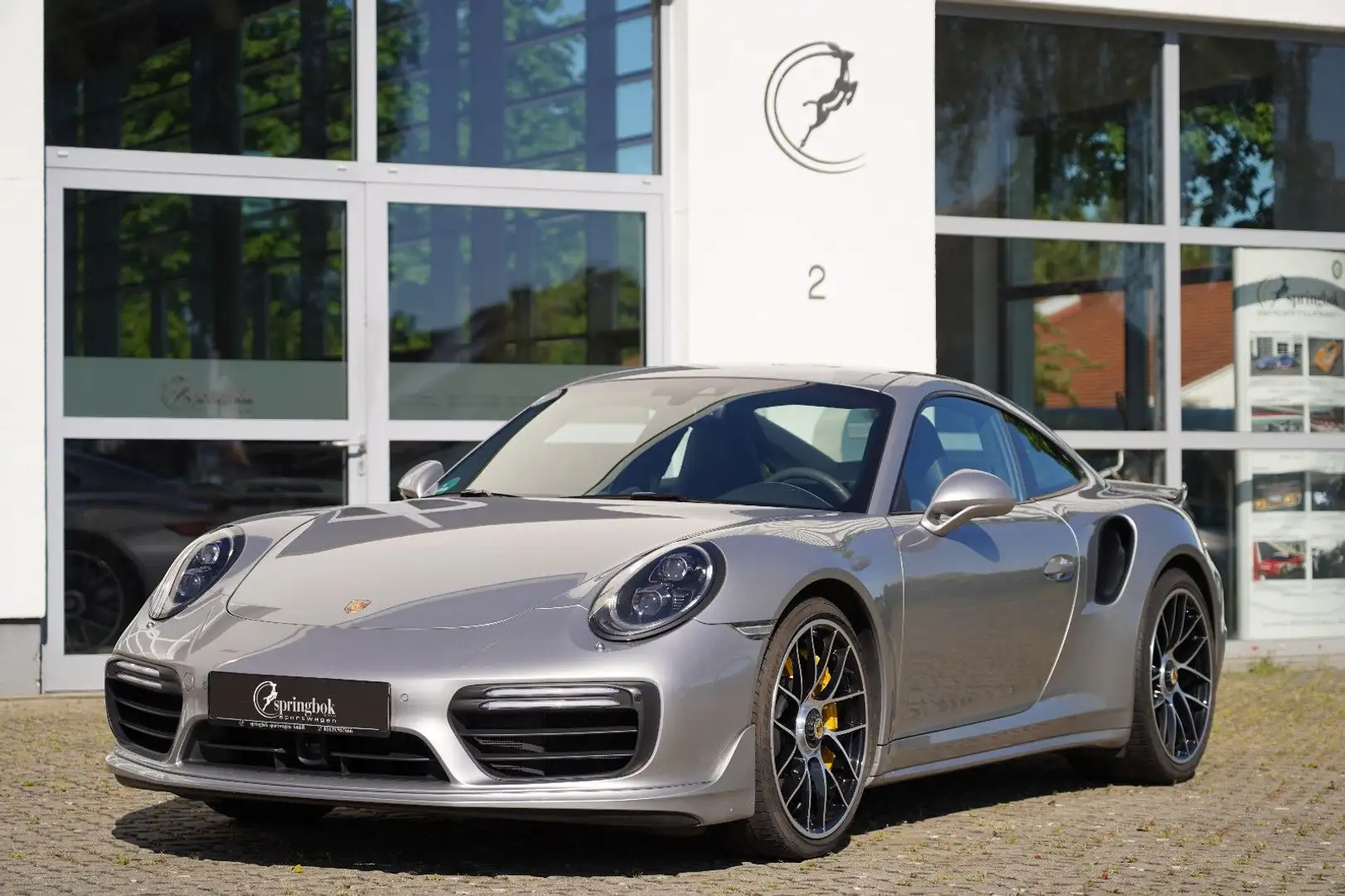 Porsche 991 Turbo S Coupé Silber - 1