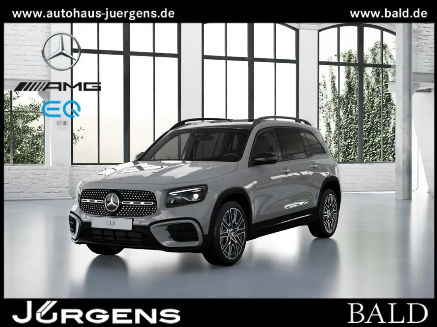Mercedes-Benz GLB 220 4MATIC AMG-Sport+Burm+Pano+MLB+Night+AHK Grau - 1
