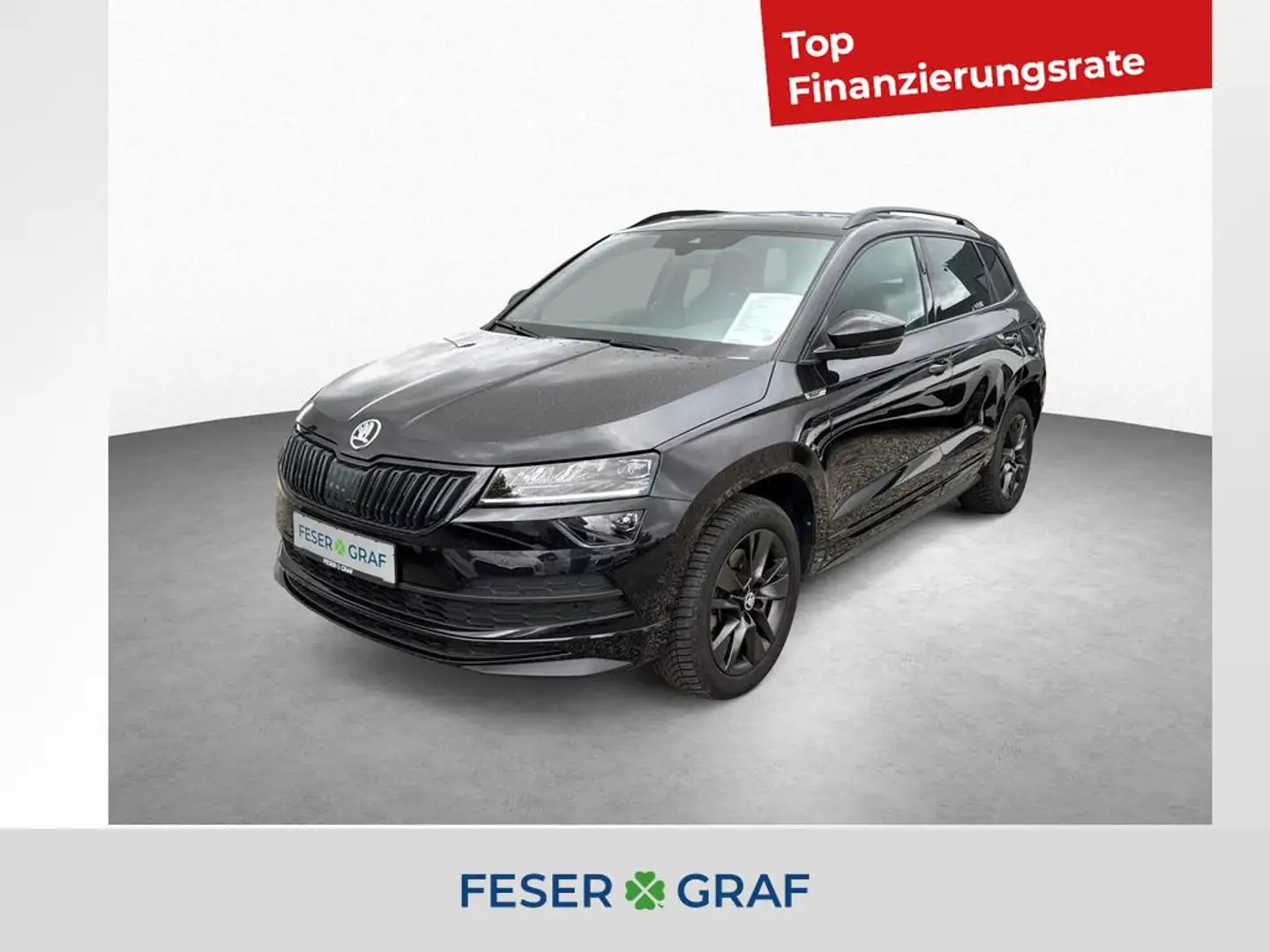 Skoda Karoq Sportline 2.0 TSI DSG 4x4 *AHK*NAVI*ACC* Nero - 1