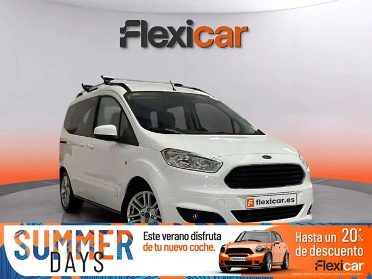 Ford Tourneo Courier 1.0 Ecoboost Ambiente Blanco - 1