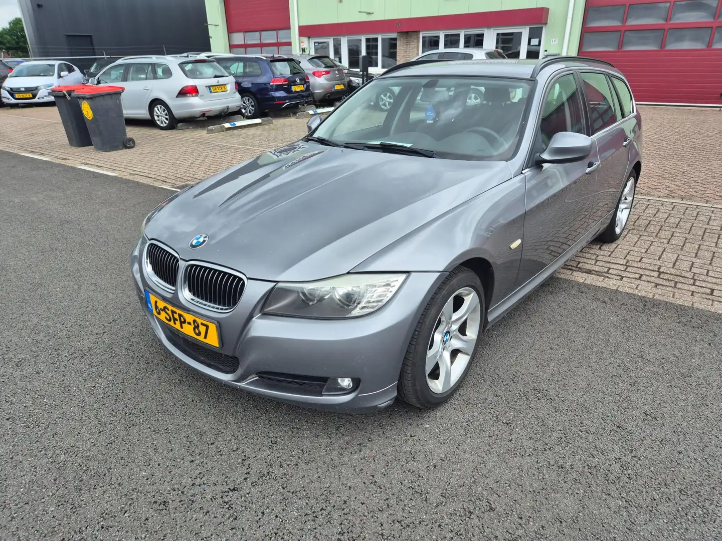 BMW 320 3-serie Touring 320d 184pk 6bak groot navi trekhaa Сірий - 1