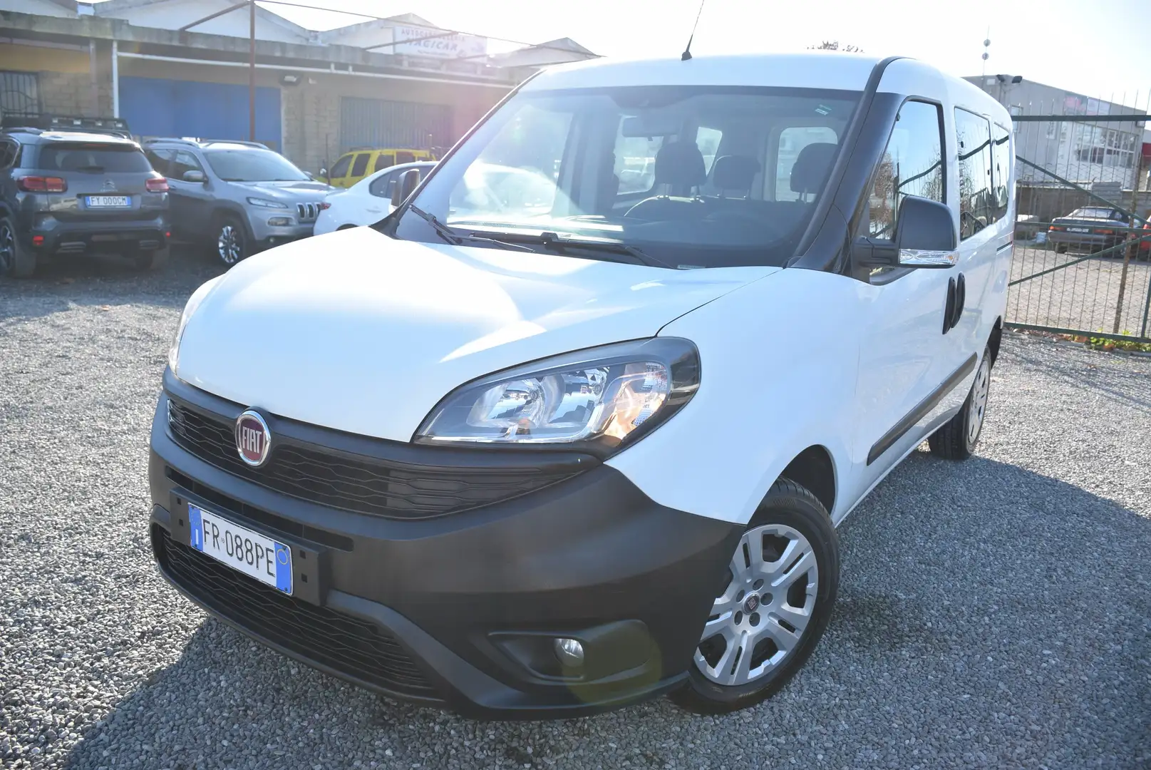 Fiat Doblo AUTOCARRO 5POSTI 1.3MJET 95CV CLIMA BT IVA DETRAIB Blanc - 1