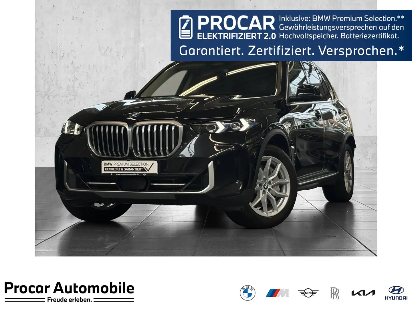 BMW X5 xDrive50e DA PA Prof HuD HK Pano AHK AdapLED Noir - 1