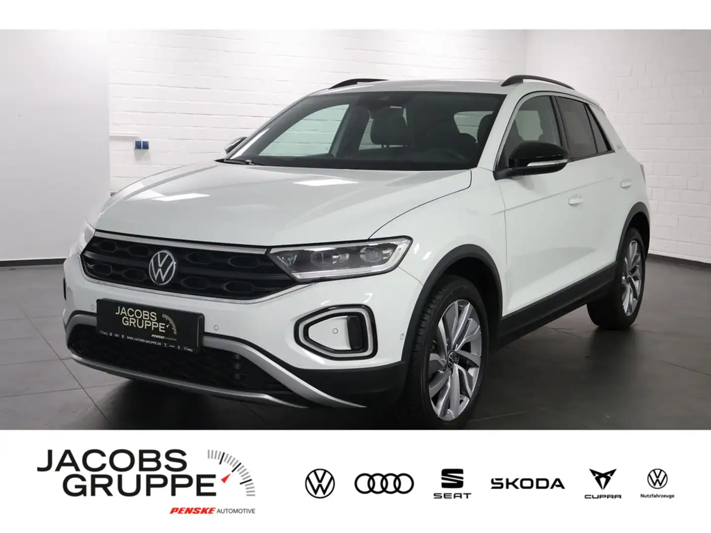 Volkswagen T-Roc 1.5 TSI Goal DSG,Navi,LED,ACC Weiß - 1