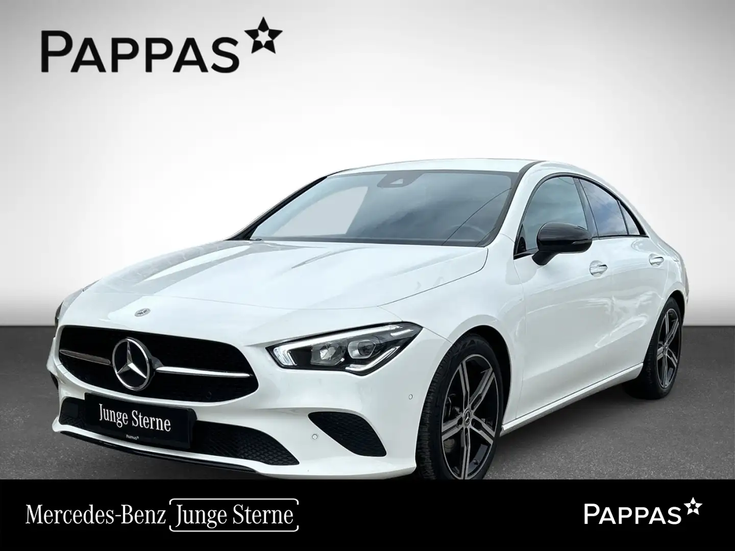 Mercedes-Benz CLA 200 4MATIC Coupé Wide LED Cam Navi PTS SHZ Blanc - 1