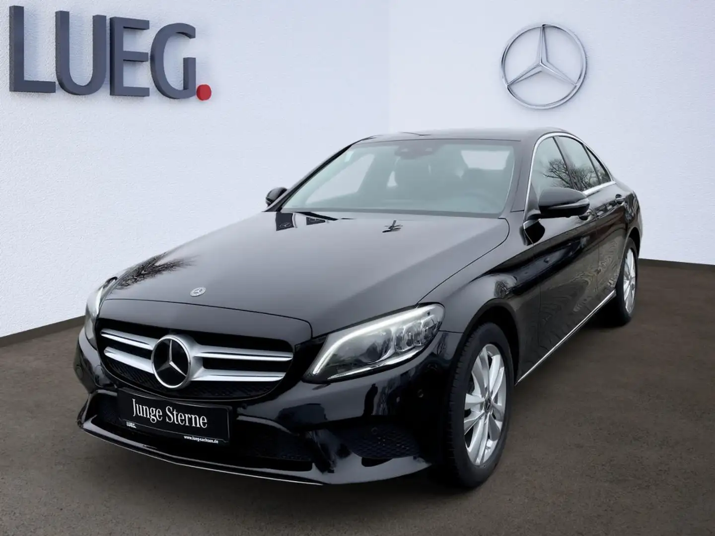 Mercedes-Benz C 220 d 4M AVANTGARDE+DISTRONIC+LED+360°KAMERA Schwarz - 1