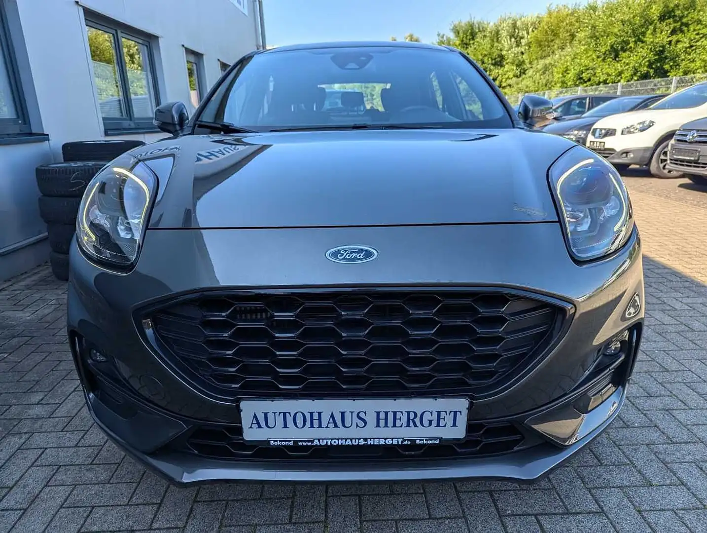 Ford Puma 1.0 EcoBoost Hybrid ST-LINE 1.Hand/LED/Virtual/LHZ Grijs - 2