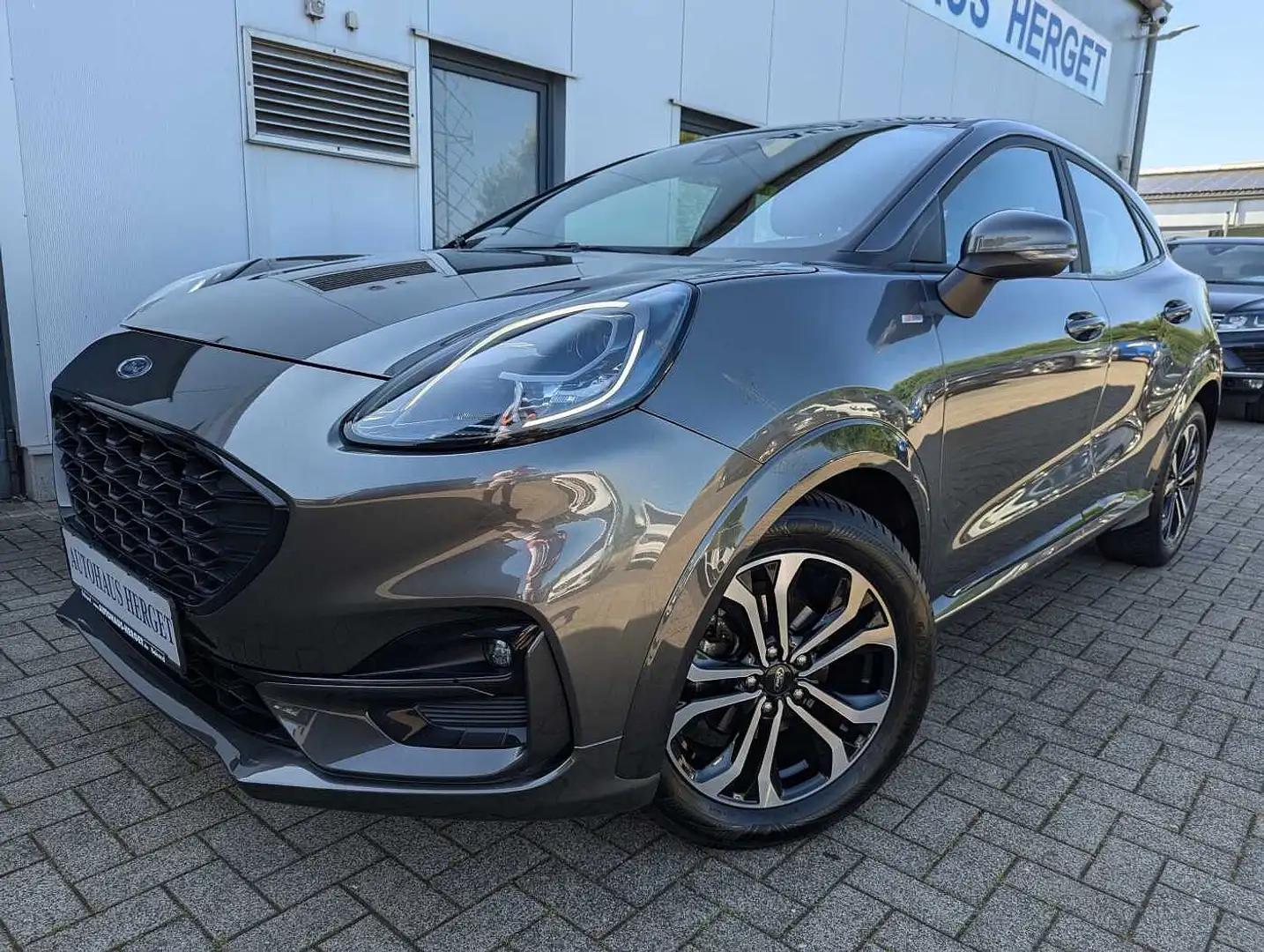 Ford Puma 1.0 EcoBoost Hybrid ST-LINE 1.Hand/LED/Virtual/LHZ Grijs - 1