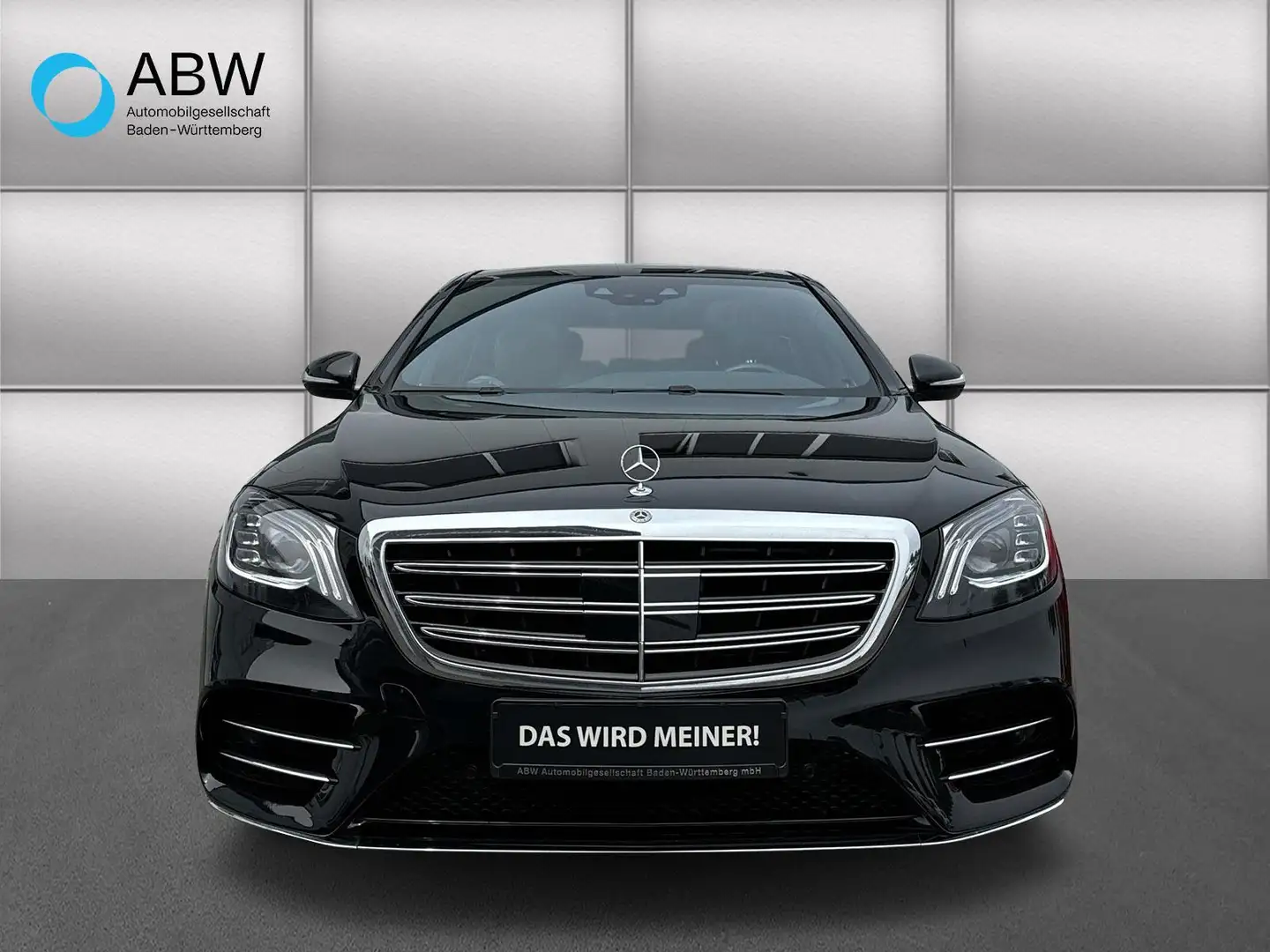 Mercedes-Benz S 400 d 4Matic Lang AMG Line Pano Burmester Negru - 2