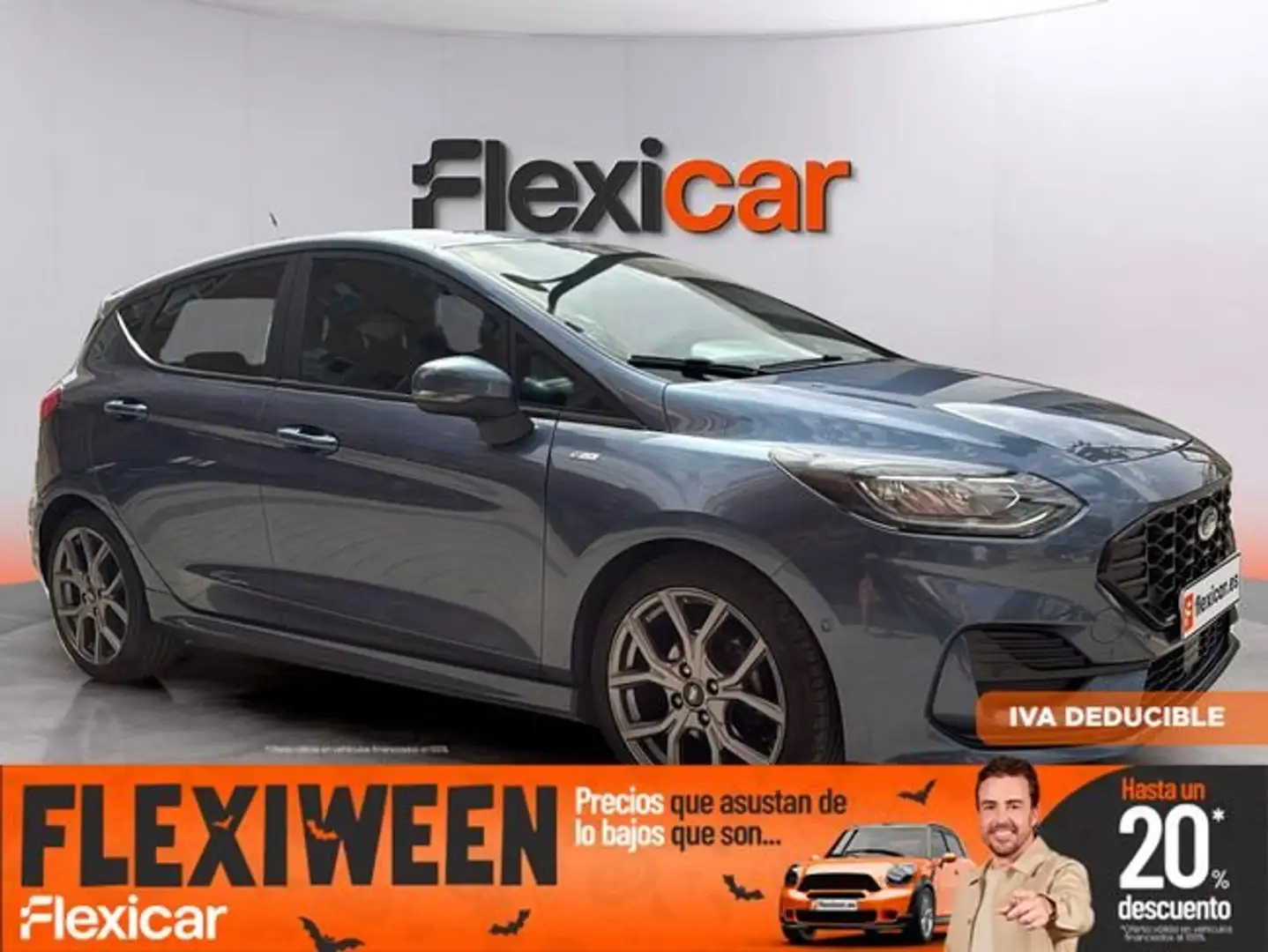 Ford Fiesta 1.0 EcoBoost MHEV 92kW(125CV) ST-Line 5p Azul - 1