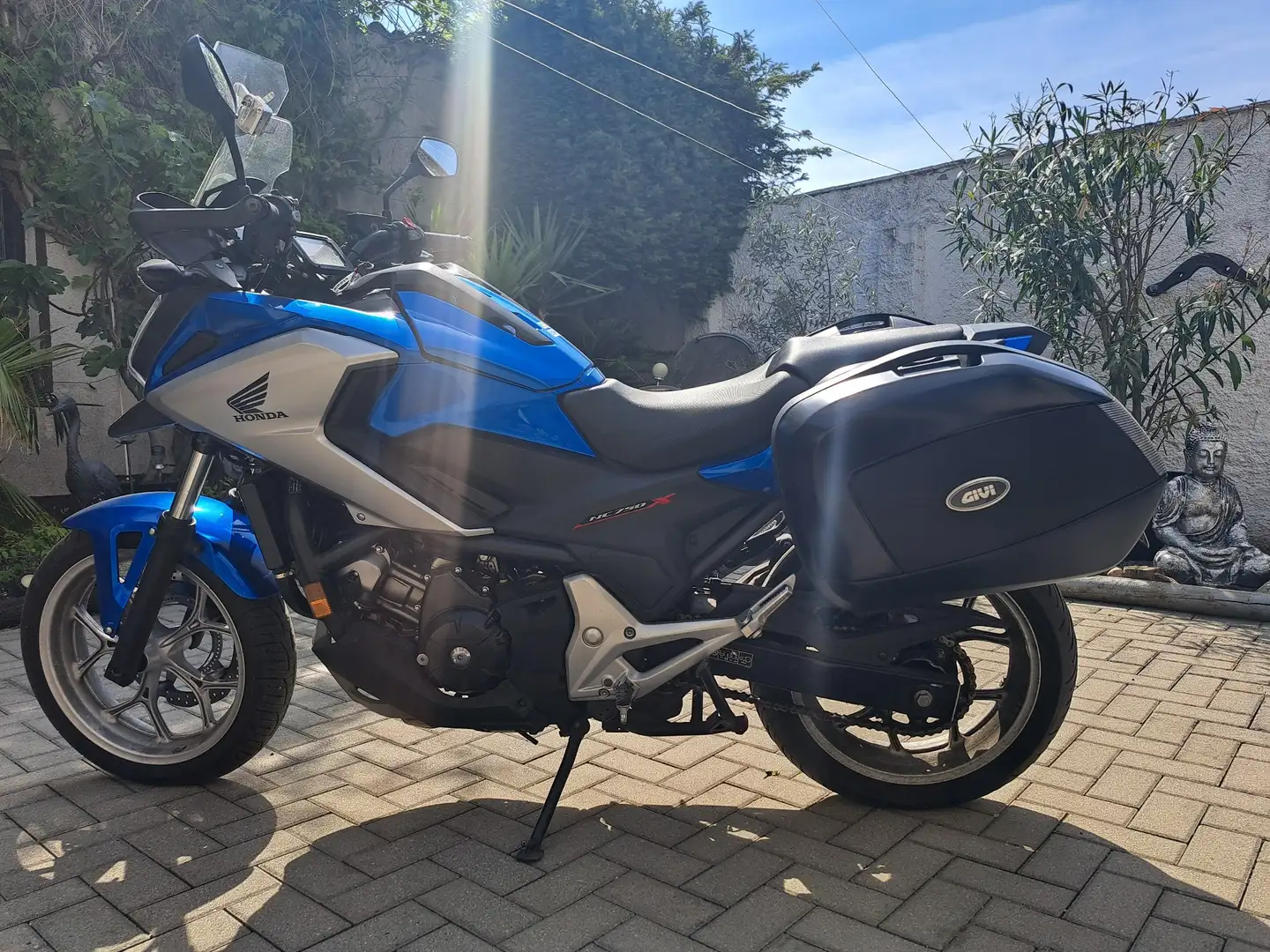 Honda NC 750 NC750XD mit Koffer Azul - 2